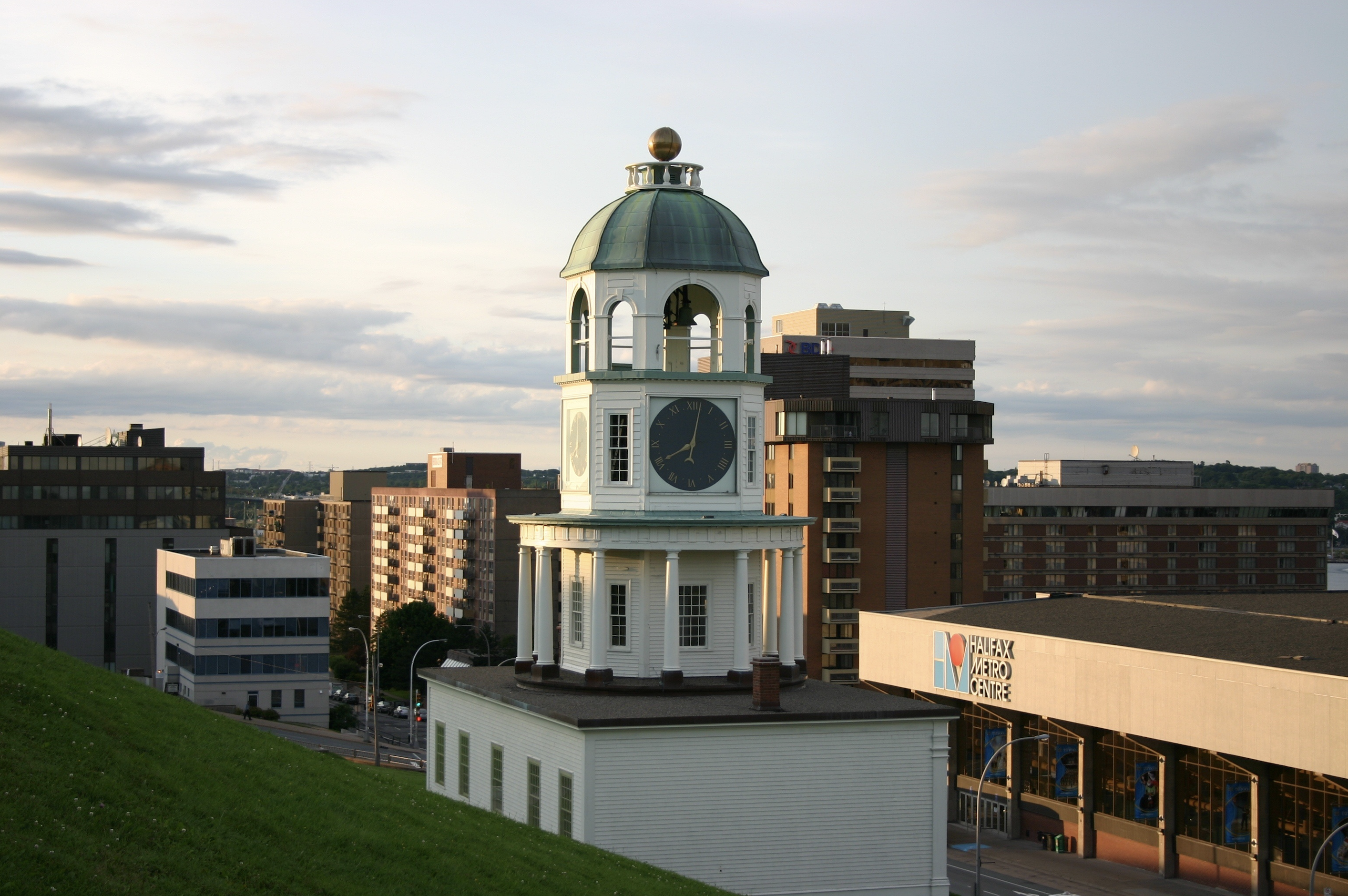 The historic Old Town Clock in Halifax, a beloved local landmark. As a locally owned and operated electrical company, we are dedicated to supporting our community and providing exceptional services to the people of Halifax.